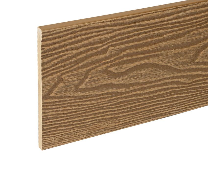 Composite Fascia Board 2400mm x 146mm x 10.5mm - Teak Price Comparisons | Compare The Build