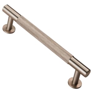 Carlisle Brass FTD700BSN Knurled Cabinet Pull Handle - 128mm - Satin Nickel Price Comparisons | Compare The Build