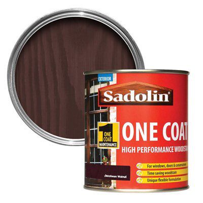 Sadolin Jacobean Walnut Semi-Gloss Wood Stain, 500Ml Price Comparisons | Compare The Build