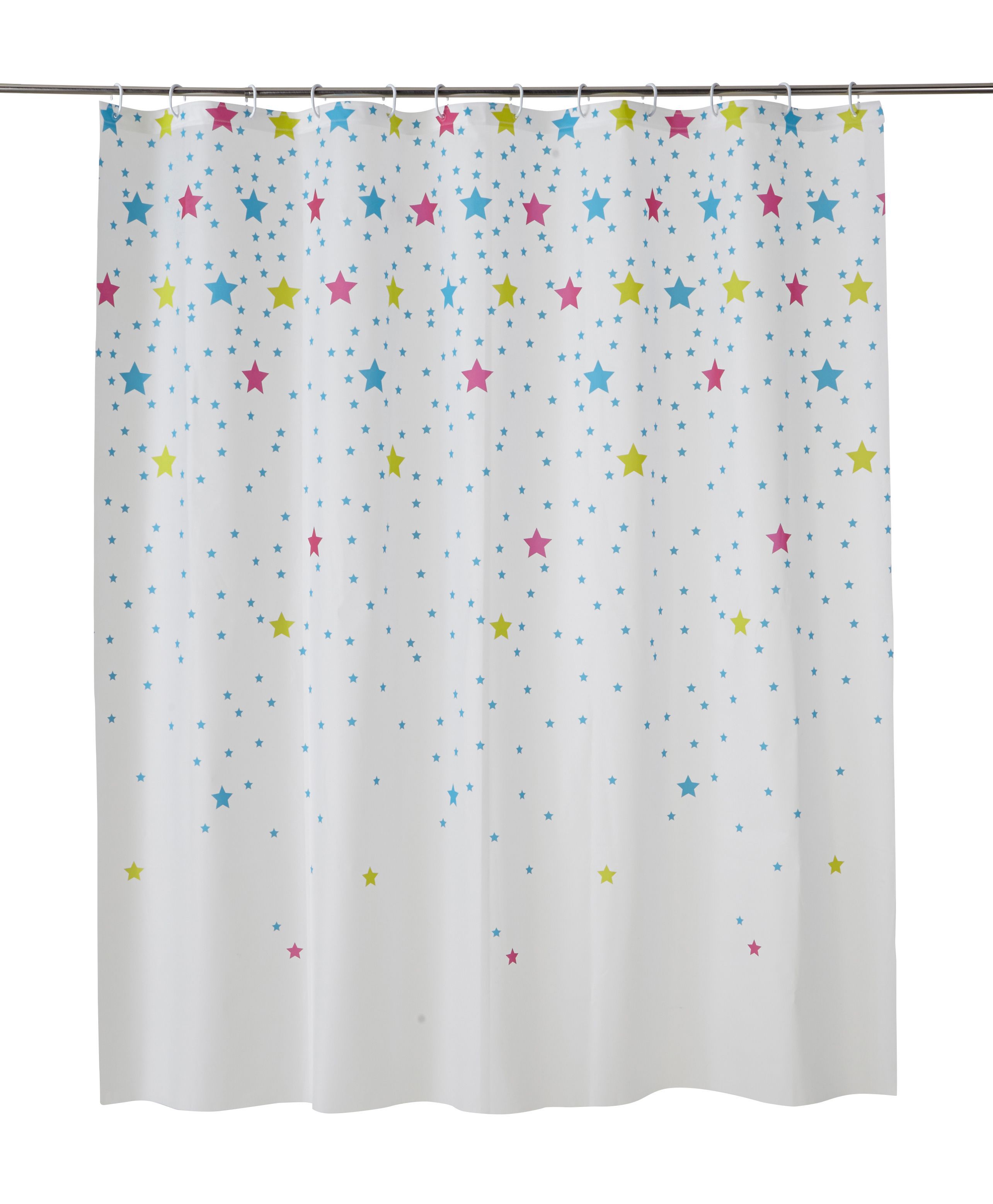 Cooke & Lewis Bhama Multicolour Star Shower Curtain (L)1800mm Price Comparisons | Compare The Build