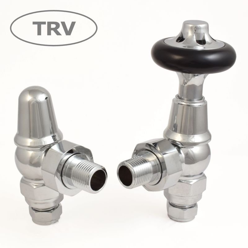 West Thermostatic Valves, Admiral, Chrome Angled - 10mm Price Comparisons | Compare The Build