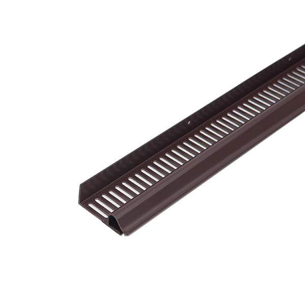 Timloc Continuous Soffit Strip Vent 10,000mm2 Brown - Box of 10 1137BR Price Comparisons | Compare The Build