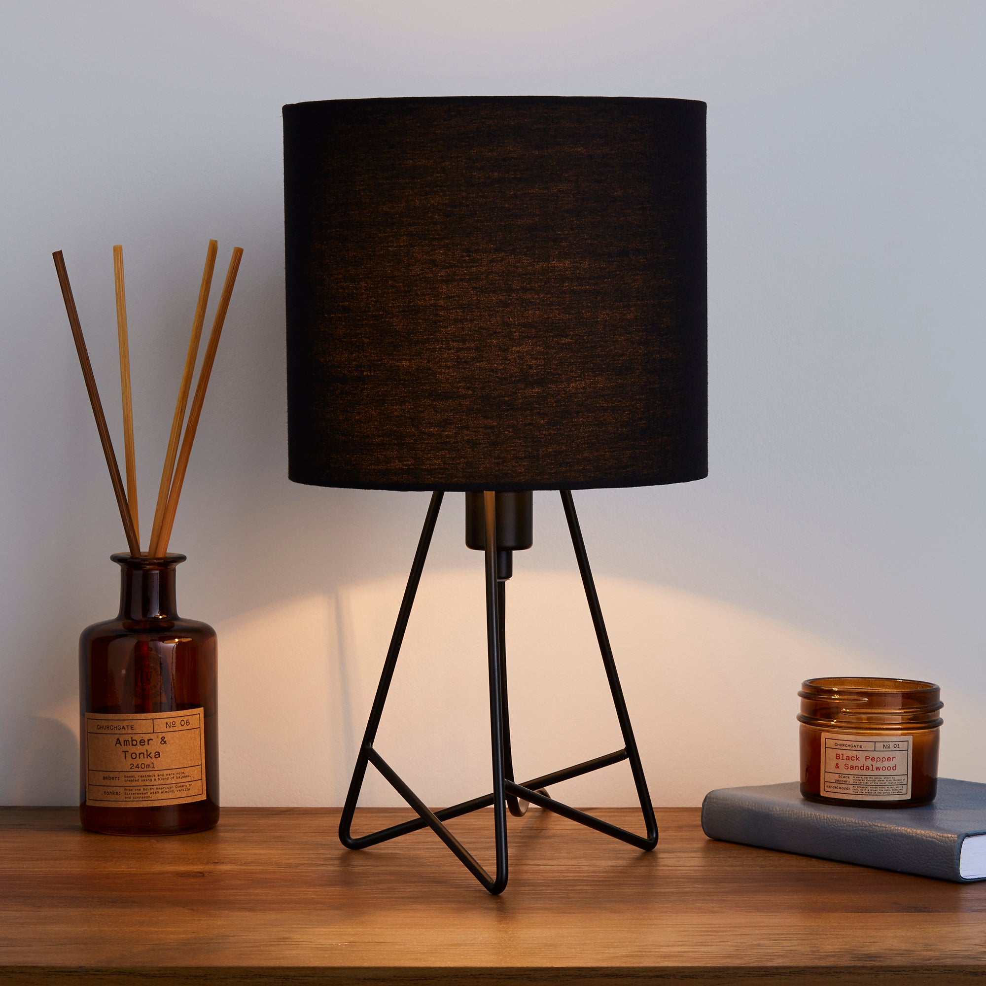 Mini Hester Black Table Lamp Black Price Comparisons | Compare The Build