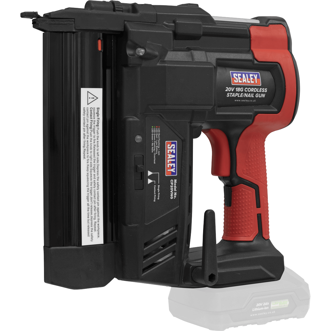 Sealey CP20VNG 20v Cordless Nail and Staple Gun No Batteries No Charger No Case Price Comparisons | Compare The Build