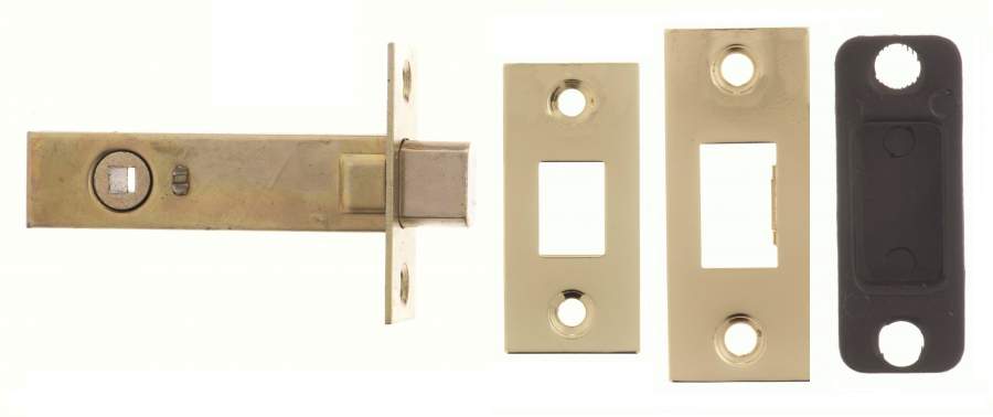 Atlantic Non Bolt Through Tubular Deadbolt - 76.2mm - Polished Brass Atlantic UK ADB3PB | Compare The Build