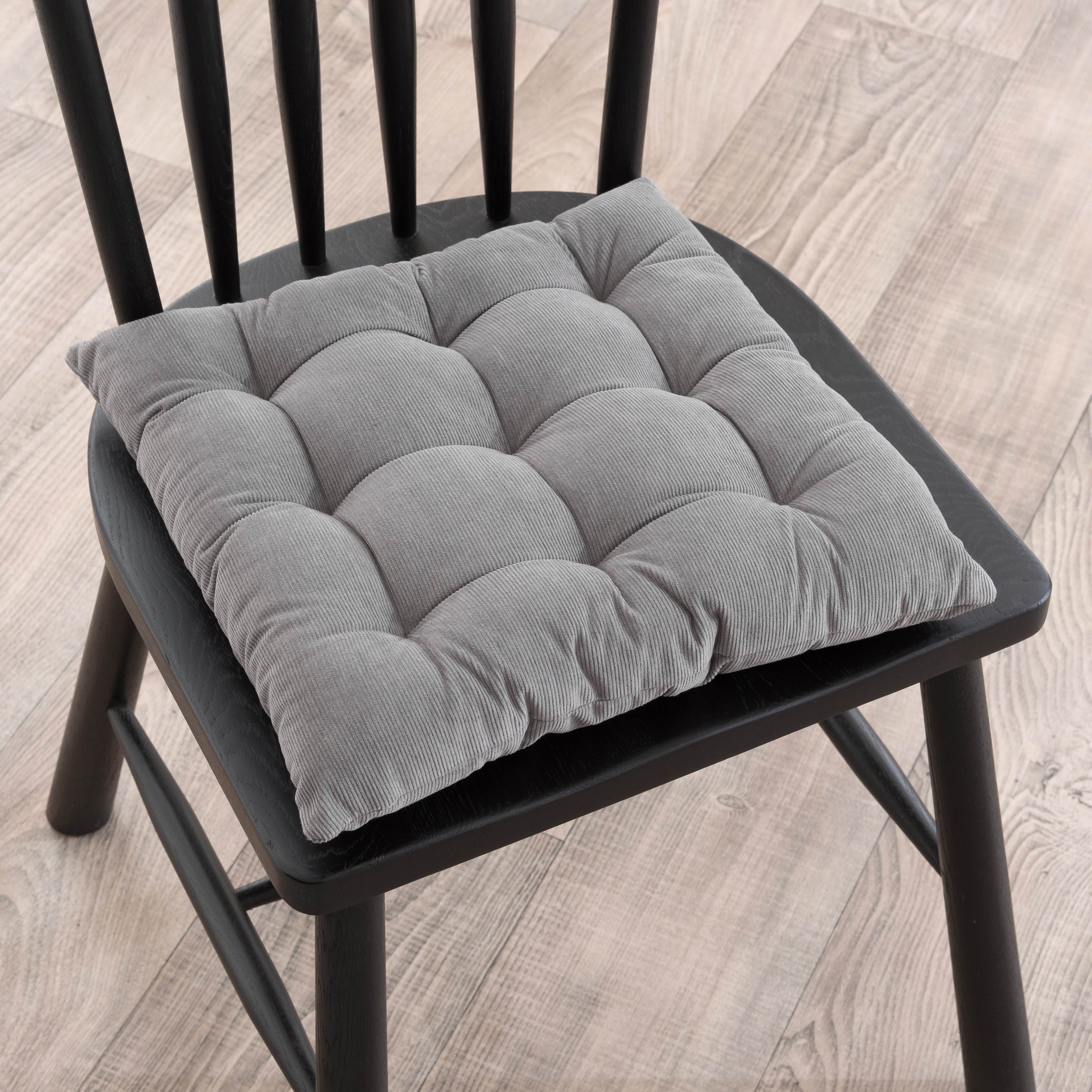 Steeple Grey Cotton Cord Seatpad Steeple Grey Price Comparisons | Compare The Build