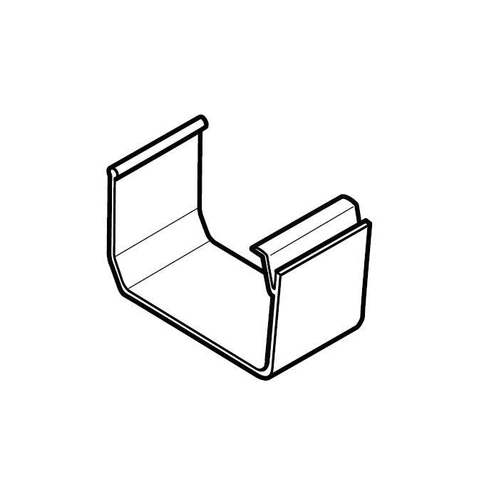 Alumasc Aqualine Box Fascia Bracket in White - 140mm x 100mm Aluminium EBG14/FB/PPC/9016 Price Comparisons | Compare The Build