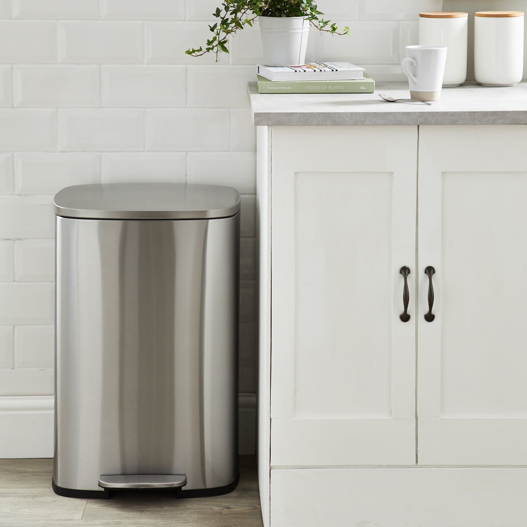 Stainless Steel 50L Pedal Bin Stainless Steel Price Comparisons | Compare The Build
