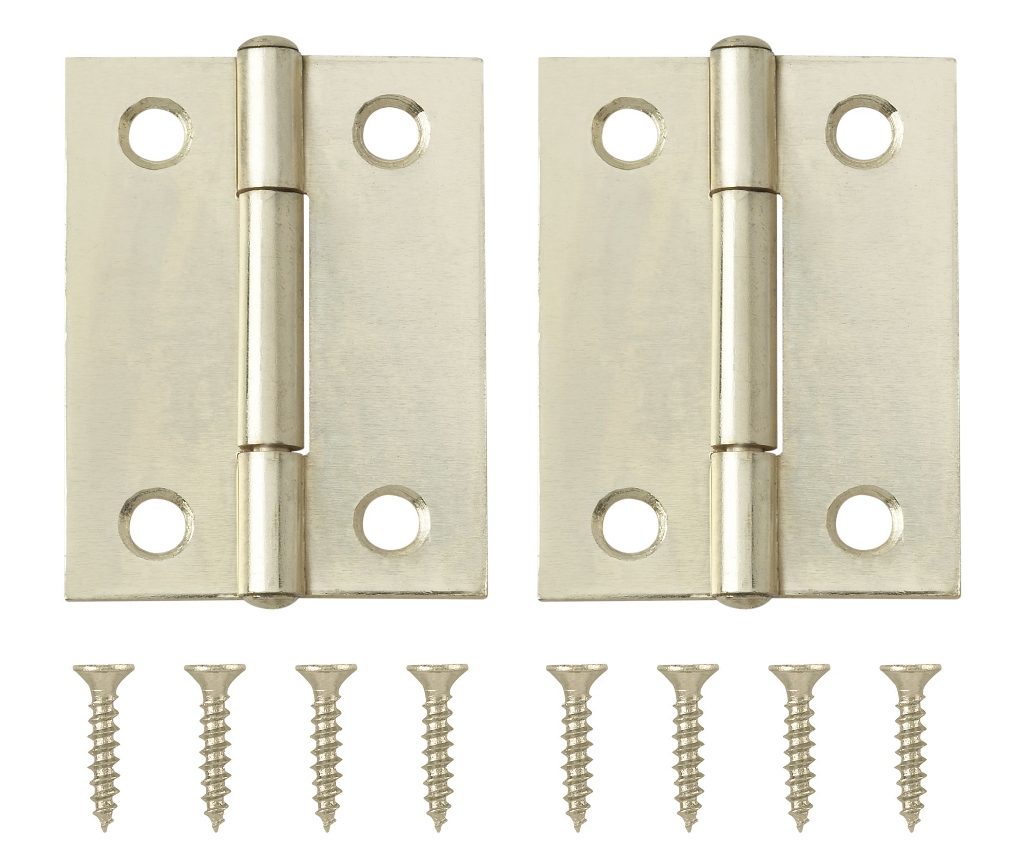 Brass-Plated Metal Butt Door Hinge No74 (L)50mm, Pack Of 2 Price Comparisons | Compare The Build