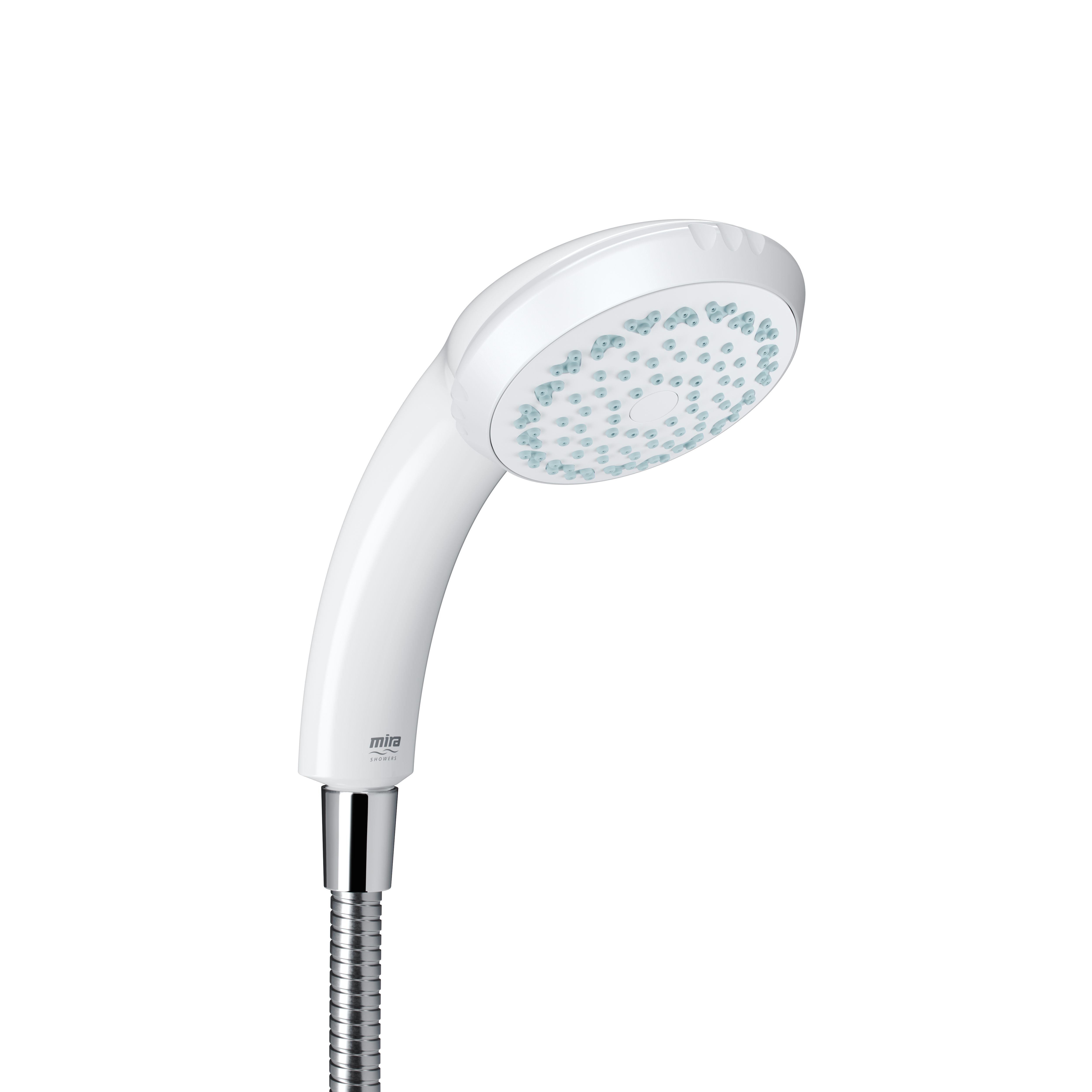 Mira Response 4-Spray Pattern White Shower Head Price Comparisons | Compare The Build