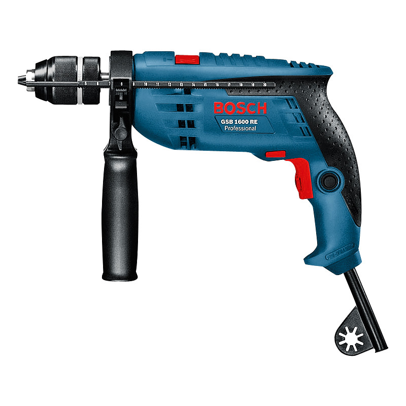 Bosch 700W Impact Drill GSB 1600 RE 240V Steel | Compare The Build