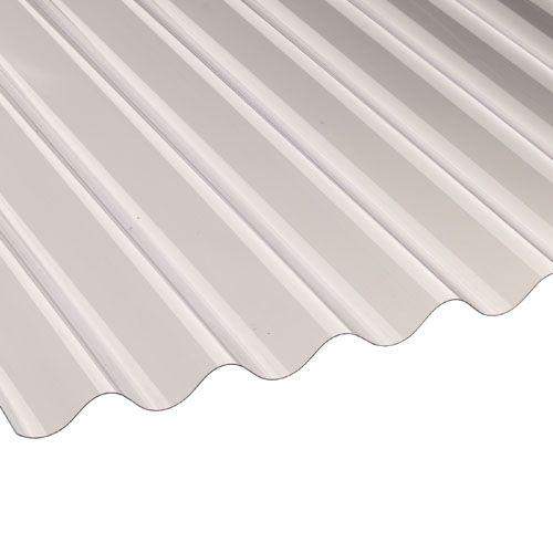 Vistalux Profile 6 Corrugated PVC Roof Sheets Superweight 1.83x1.086m Price Comparisons | Compare The Build