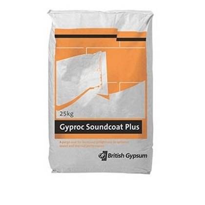 Gyproc Soundcoat Plus 25kg Bag Price Comparisons | Compare The Build