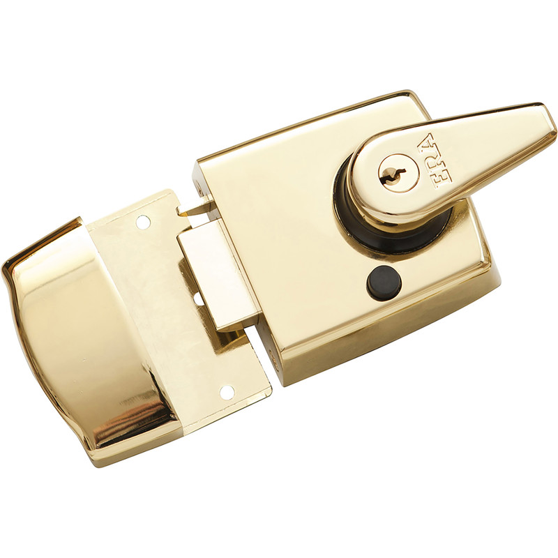 ERA Double Locking Nightlatch Effect Standard in Brass | Compare The Build