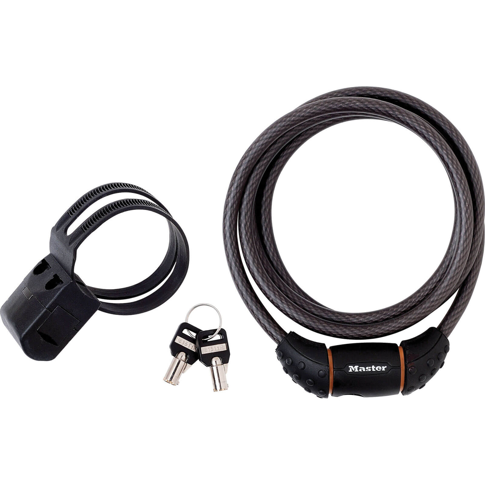 Master Lock Black Cable Lock (L)1800mm Price Comparisons | Compare The Build