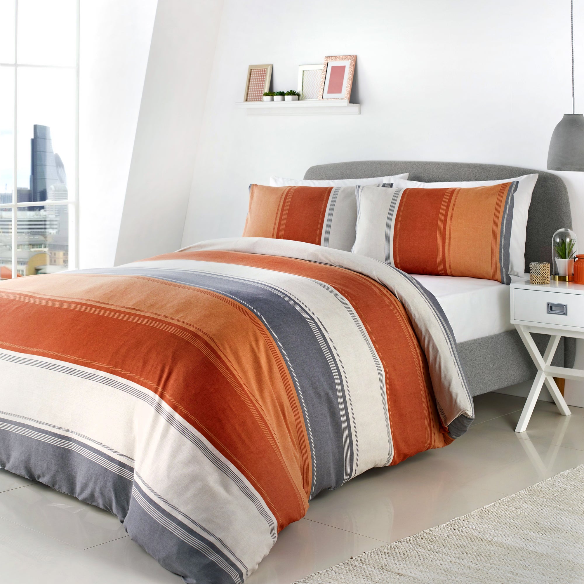 Betley Duvet Cover and Pillowcase Set Spice Red Spice (Red) Price Comparisons | Compare The Build