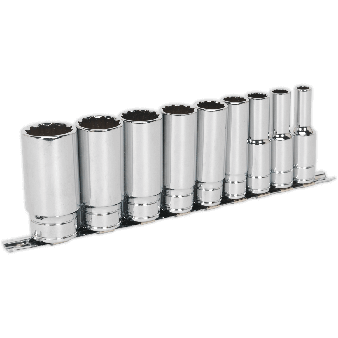 Sealey 9 Piece 1/2" Drive Deep Bi Hexagon Socket Set Whitworth 1/2" Price Comparisons | Compare The Build