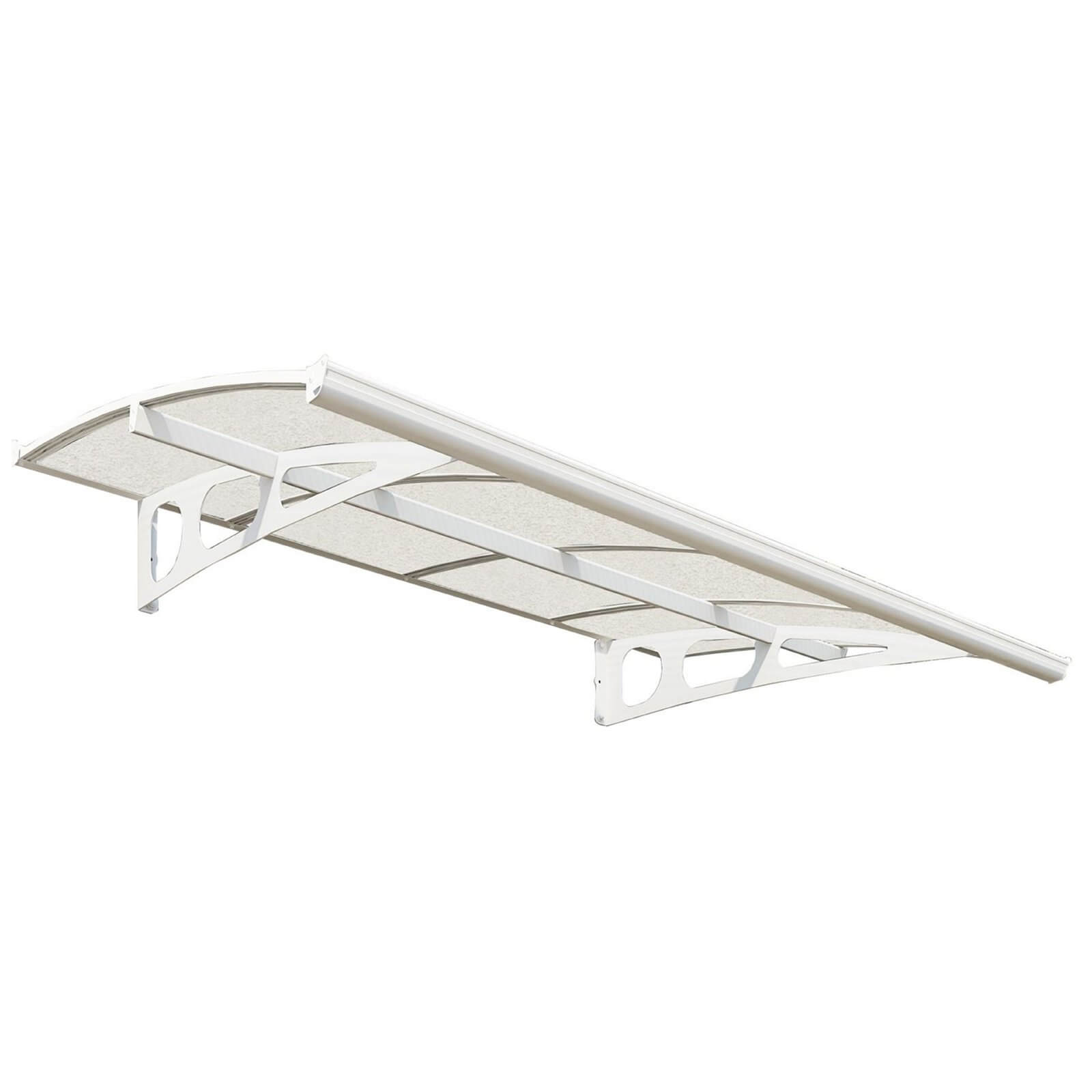 Palram - Canopia Canopy Bordeaux 2230 White Clear Price Comparisons | Compare The Build