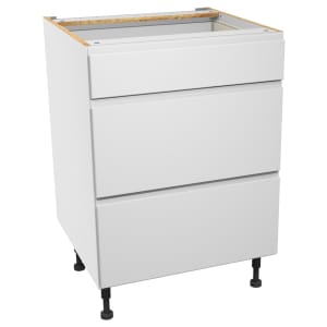 Wickes Madison Matt White Drawer Unit - 600mm Price Comparisons | Compare The Build