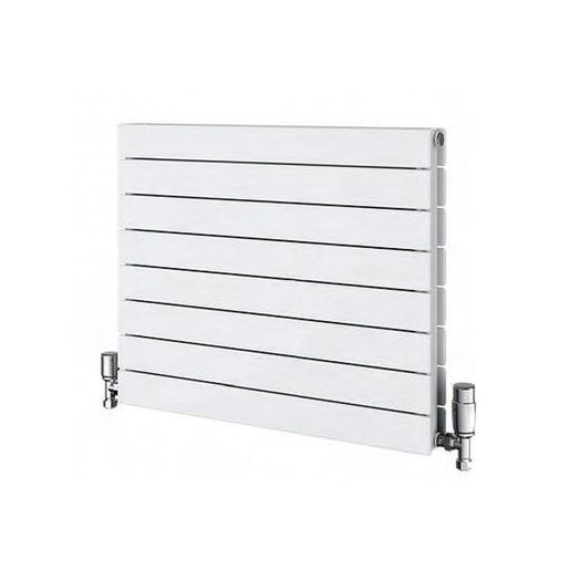 Purmo Slieve Horizontal Single Panel Designer Radiator Single Convector White 433x600mm Price Comparisons | Compare The Build