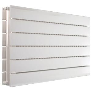 Henrad Verona Double Panel Designer Radiator - White 592 x 1600 mm Price Comparisons | Compare The Build