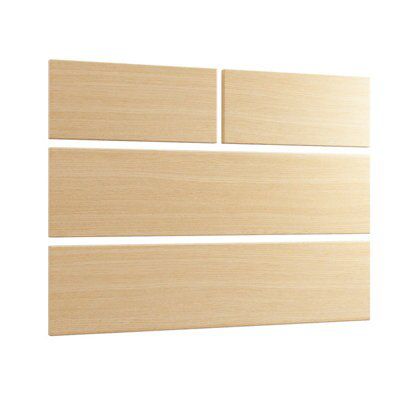 Cooke & Lewis 4 Drawer Ferrara Oak Effect Drawer Front Pack 896mm Price Comparisons | Compare The Build
