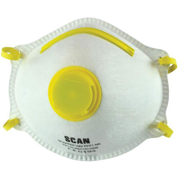 Scan FPP1 Moulded Disposable Dust Mask Pack of 10 Price Comparisons | Compare The Build