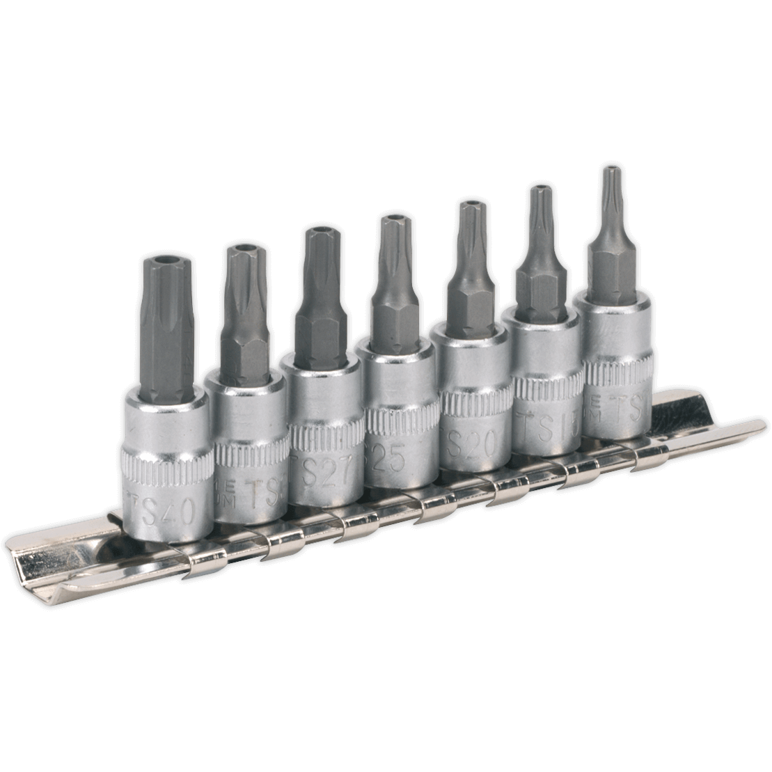 Sealey 7 Piece 1/4" Drive Security Torx Socket Bit Set 1/4" Price Comparisons | Compare The Build