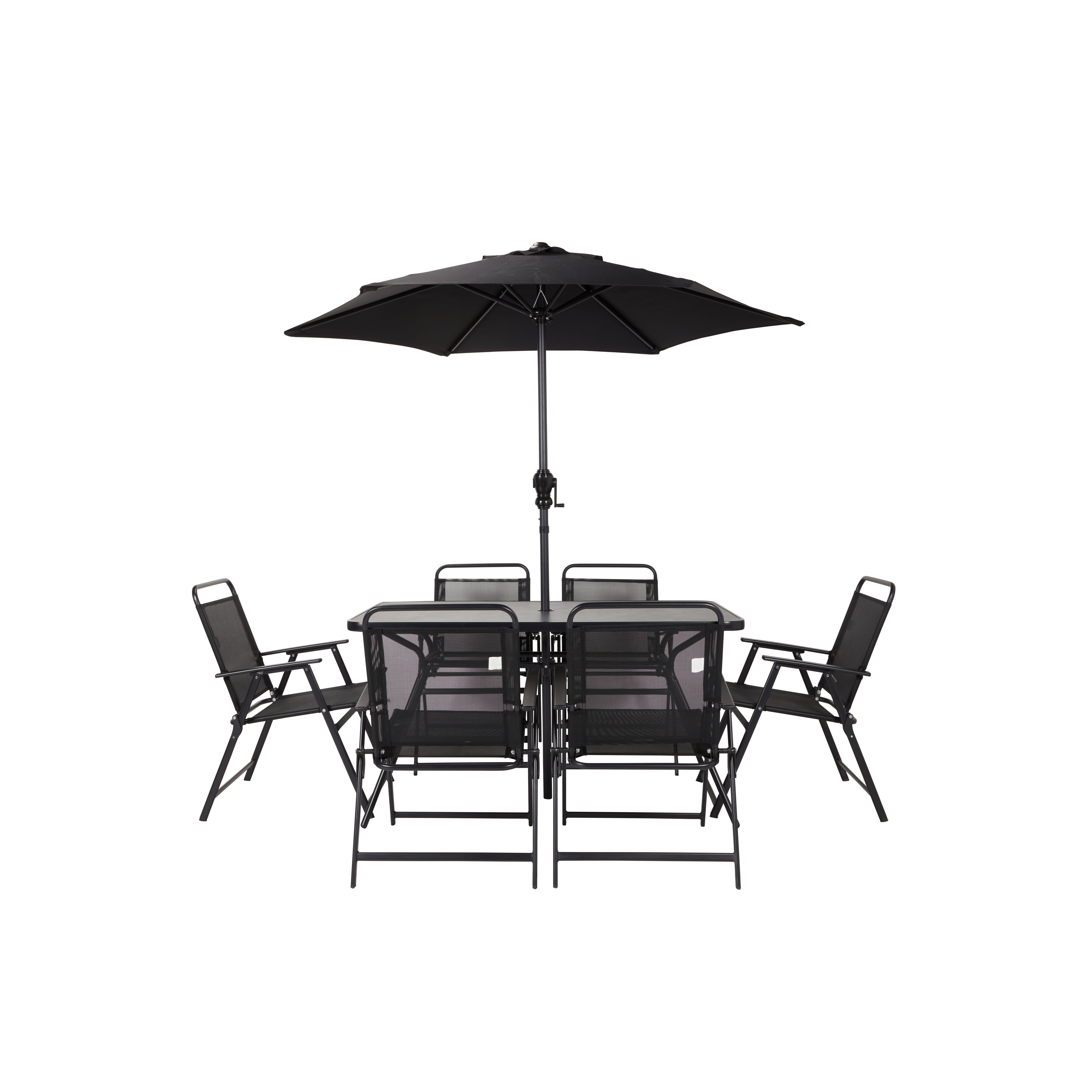 Bahama Metal 6 seater Dining set | Compare The Build