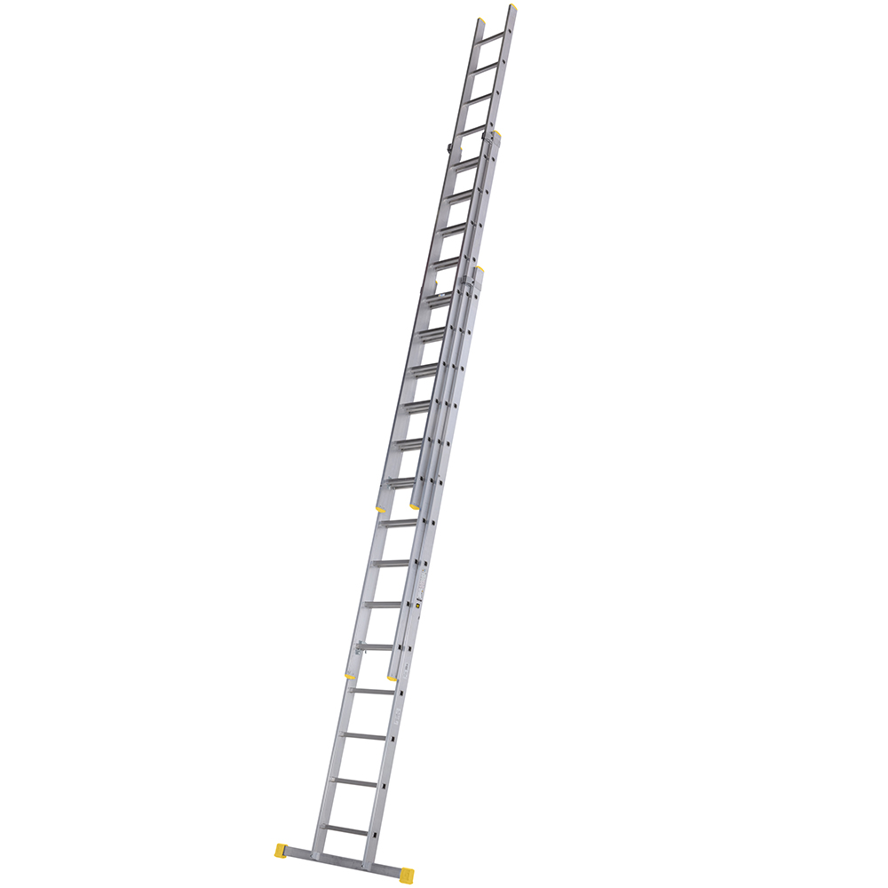 Werner 57712420 Square Rung Triple Extension Ladder 4.14m | Compare The Build