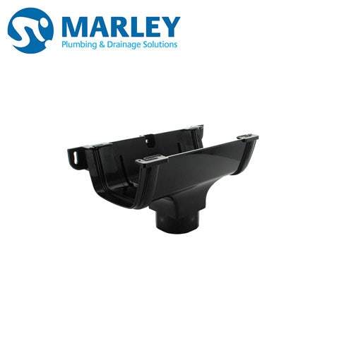 Marley Flowline 112mm x 60mm Running Outlet - Black Plastic ROF1B Price Comparisons | Compare The Build