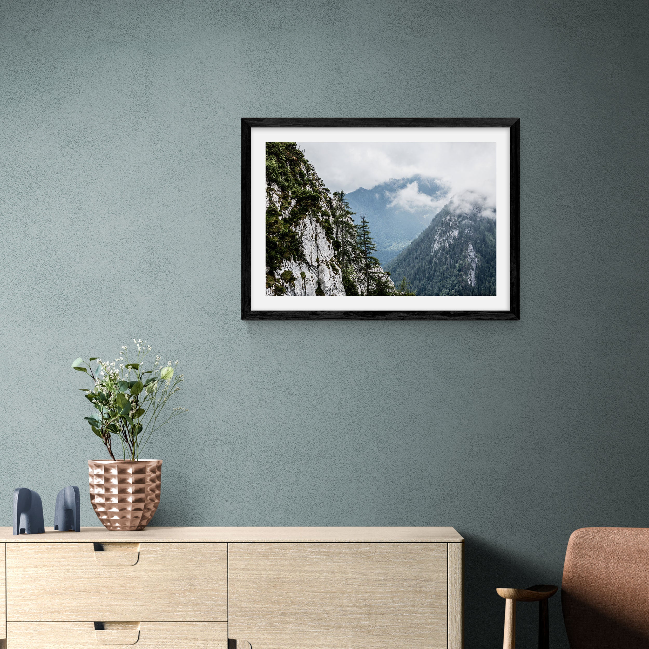 East End Prints Mountains Print Blue Price Comparisons | Compare The Build