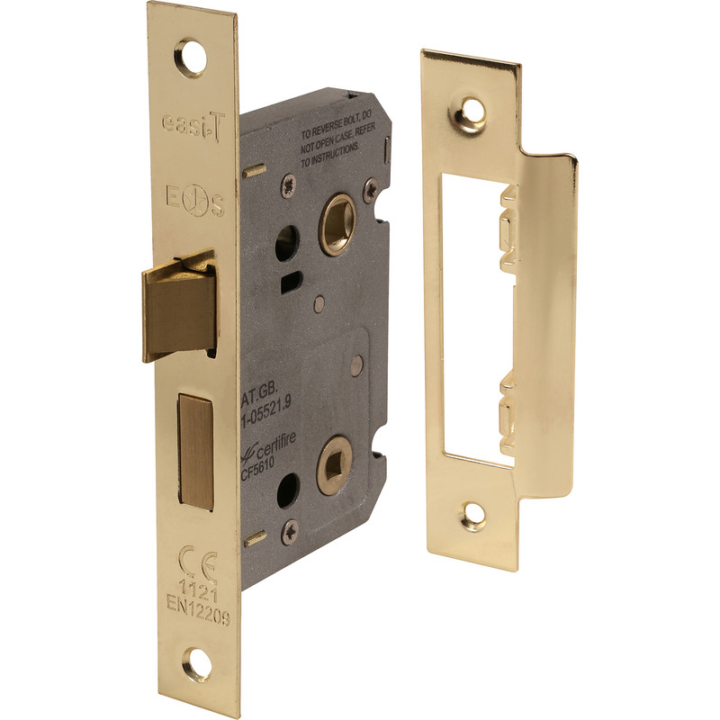 Eurospec Bathroom Lock 2.5" Brass in Gold Price Comparisons | Compare The Build