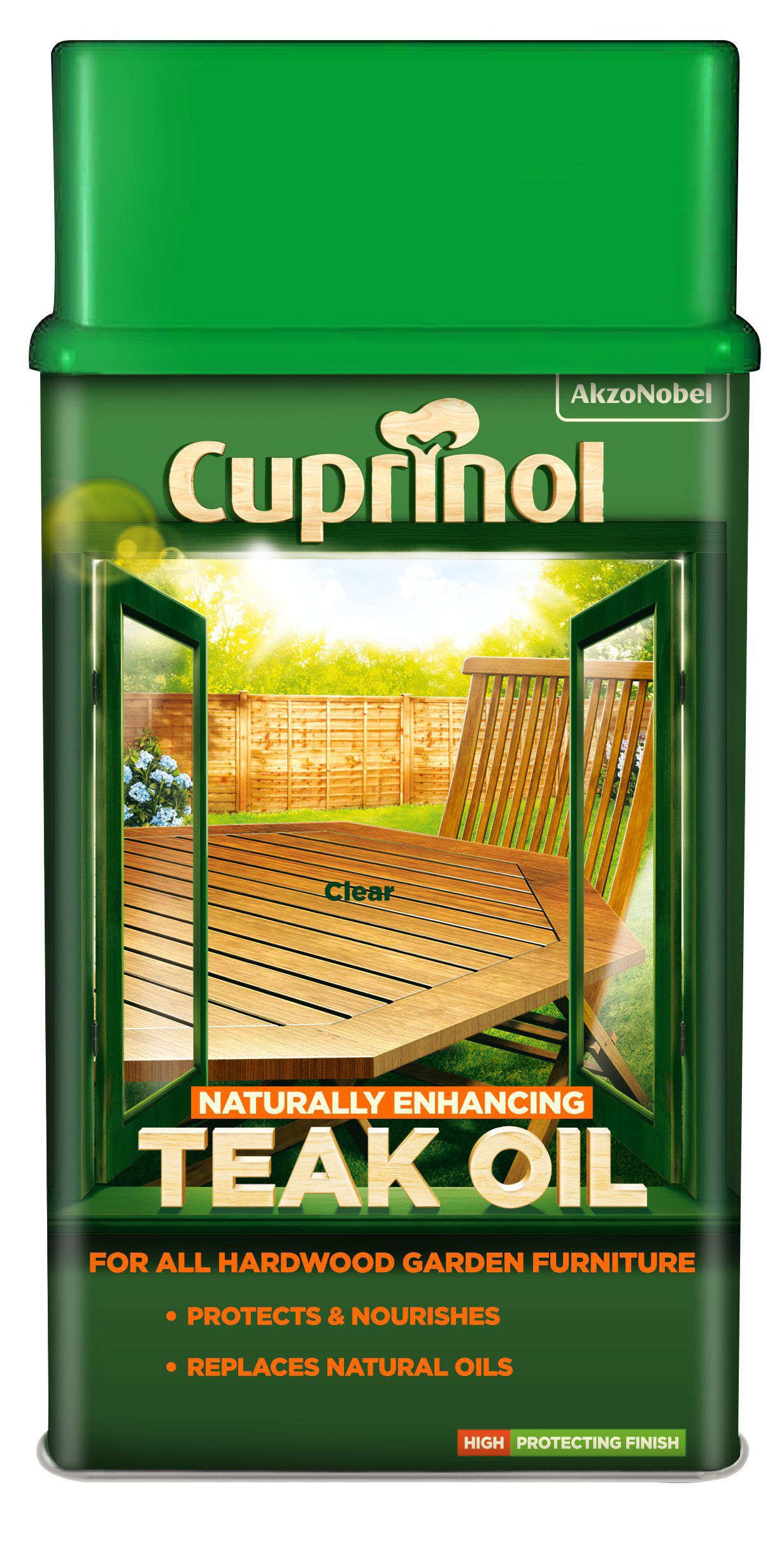 Cuprinol Naturally Enhancing Clear Teak Wood Oil, 1L Price Comparisons | Compare The Build