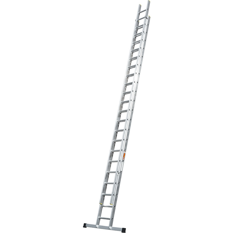 TB Davies Pro Trade Double Extension Ladder 5.5m Rubber Price Comparisons | Compare The Build