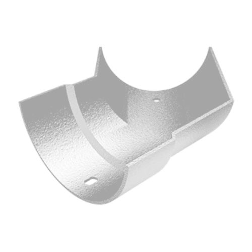 Cast Aluminium Half Round Gutter External Angle - 135 Degree x 125mm PPC Price Comparisons | Compare The Build