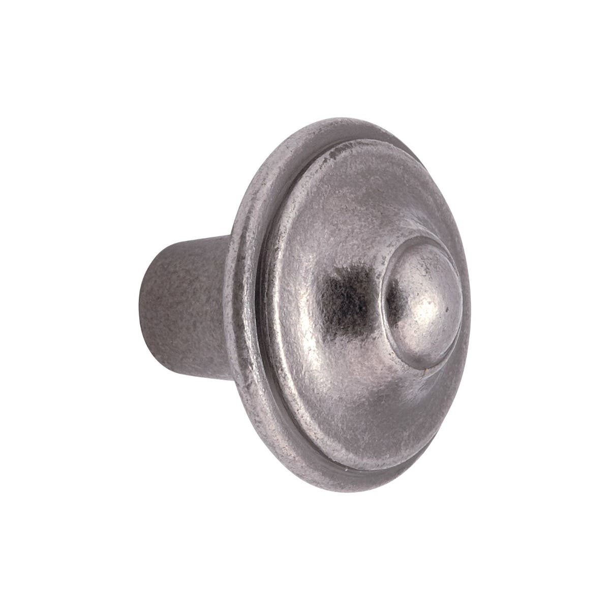 Pointed Cabinet Knob 30mm Antique Pewter - Pack of 2 Price Comparisons | Compare The Build