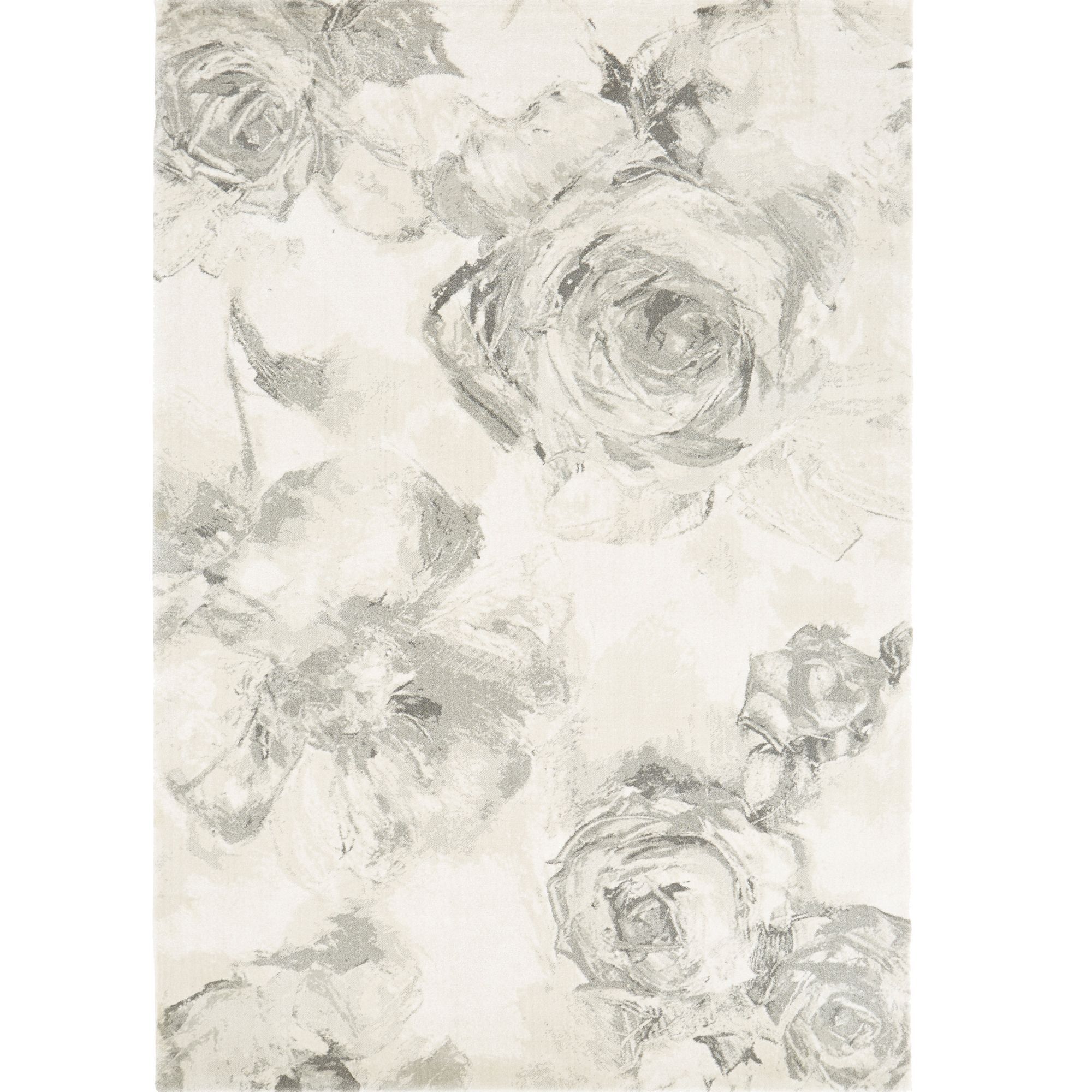 Colours Florelle Floral Cream & Grey Rug 230Cmx160Cm Price Comparisons | Compare The Build