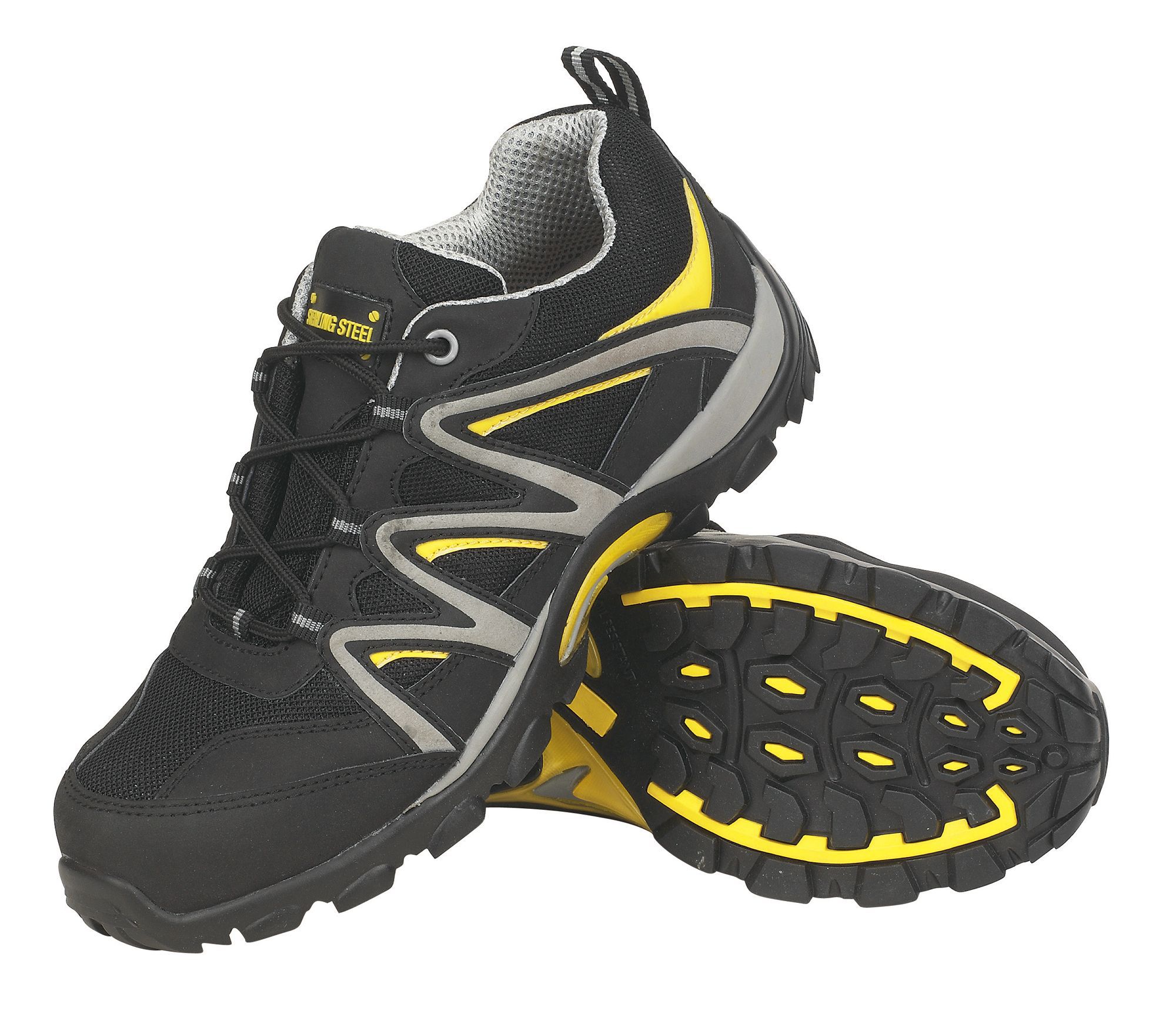 Sterling Steel Black Safety Trainers, Size 9 Price Comparisons | Compare The Build