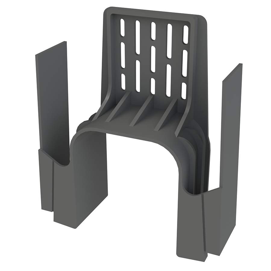 Sandtoft TLE Eaves Closure Unit - Antique Slate Grey 6040087 Price Comparisons | Compare The Build