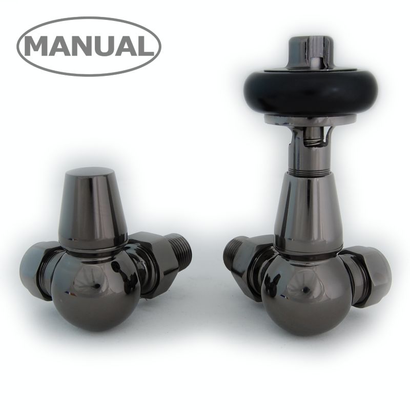 West Manual Valves, Eton, Black Nickel Corner | Compare The Build