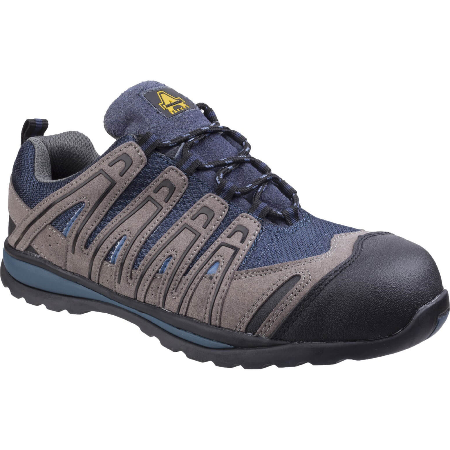 Amblers Safety FS34C Metal Free Lightweight Lace Up Safety Trainer Blue Size 9 Price Comparisons | Compare The Build