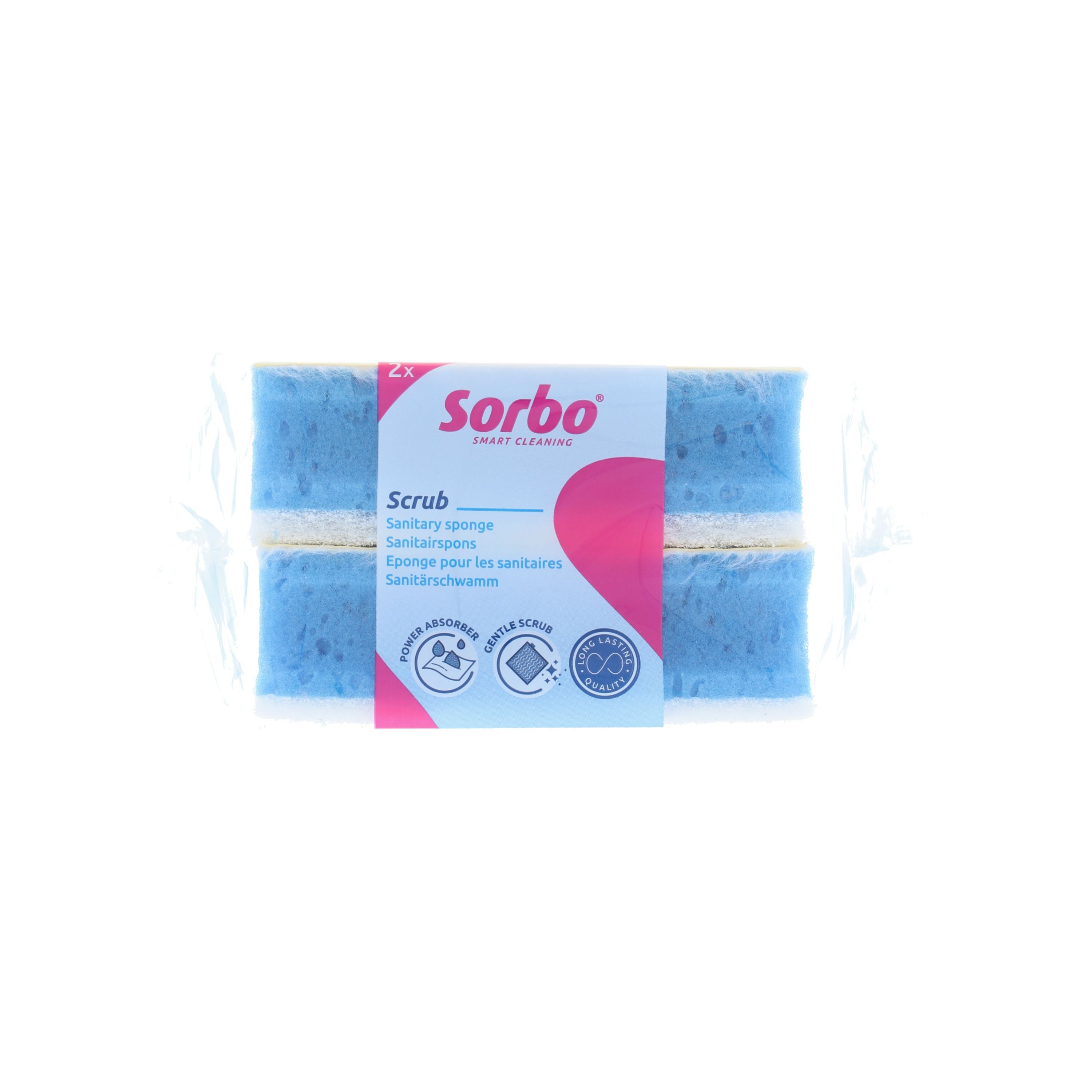 Sorbo Pack of 2 Sanitary Sponges Blue Price Comparisons | Compare The Build