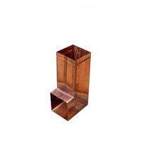 Copper Guttering Square 80x80mm Downpipe Shoe Coppa Gutta SS8 Price Comparisons | Compare The Build