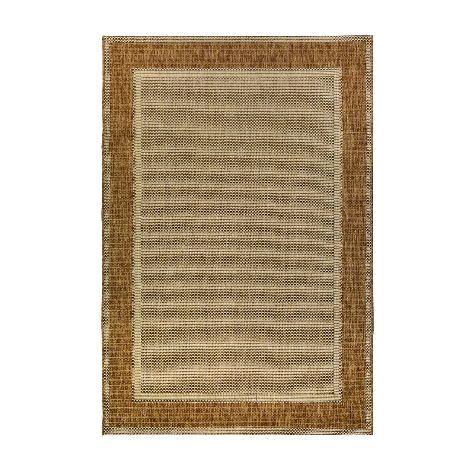 Denver Border Indoor/Outdoor Rug - Latte - 120x170cm Price Comparisons | Compare The Build