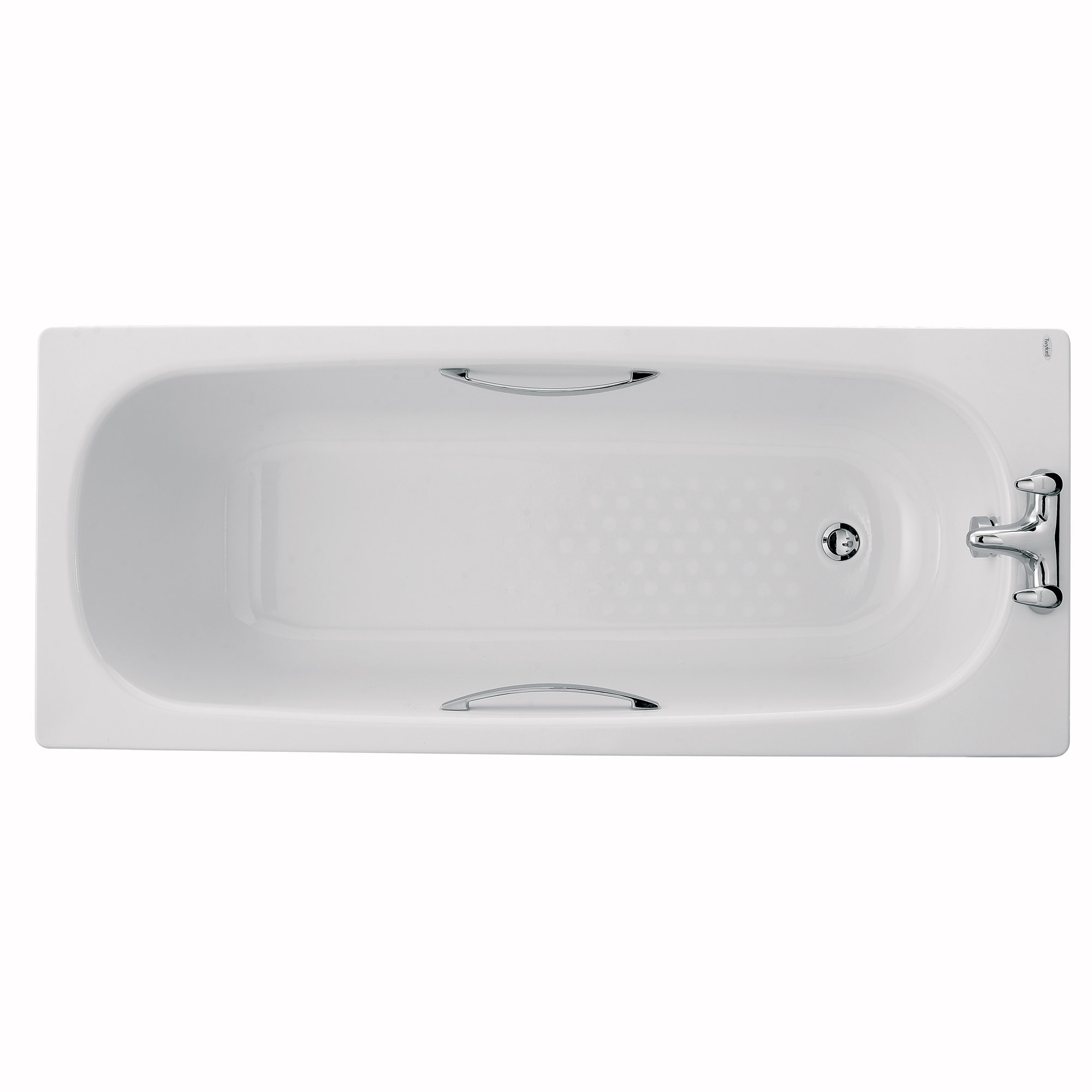 Twyford Celtic Steel Bath White 1700 x 700mm BS1572WH Price Comparisons | Compare The Build