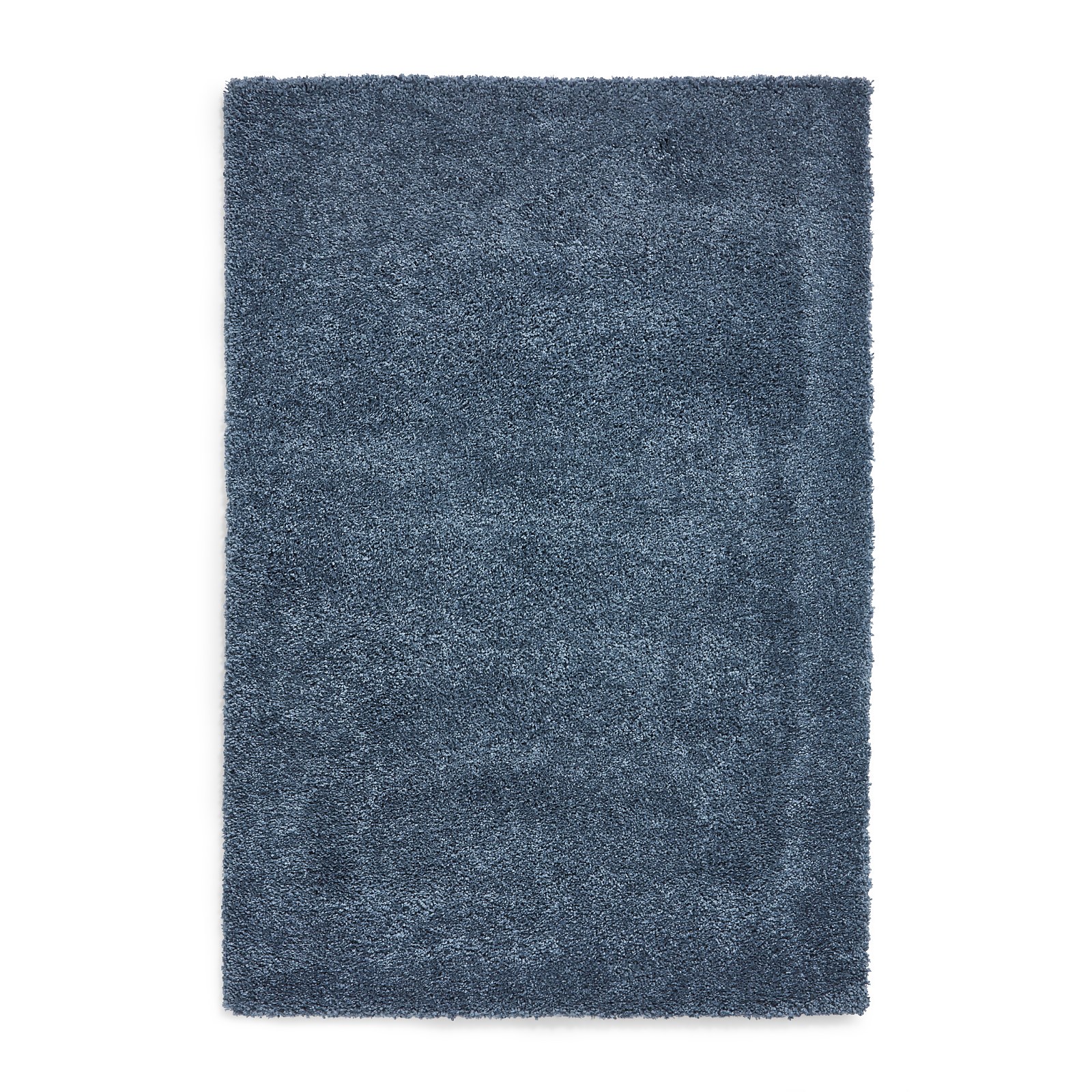 Ozzy Stain Resistant Plain Shaggy Rug - Petrol Blue - 120x170cm Price Comparisons | Compare The Build