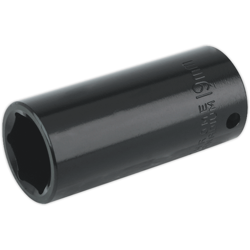 Sealey 3/8" Drive Deep Hexagon Impact Socket Metric 3/8" 19mm | Compare The Build