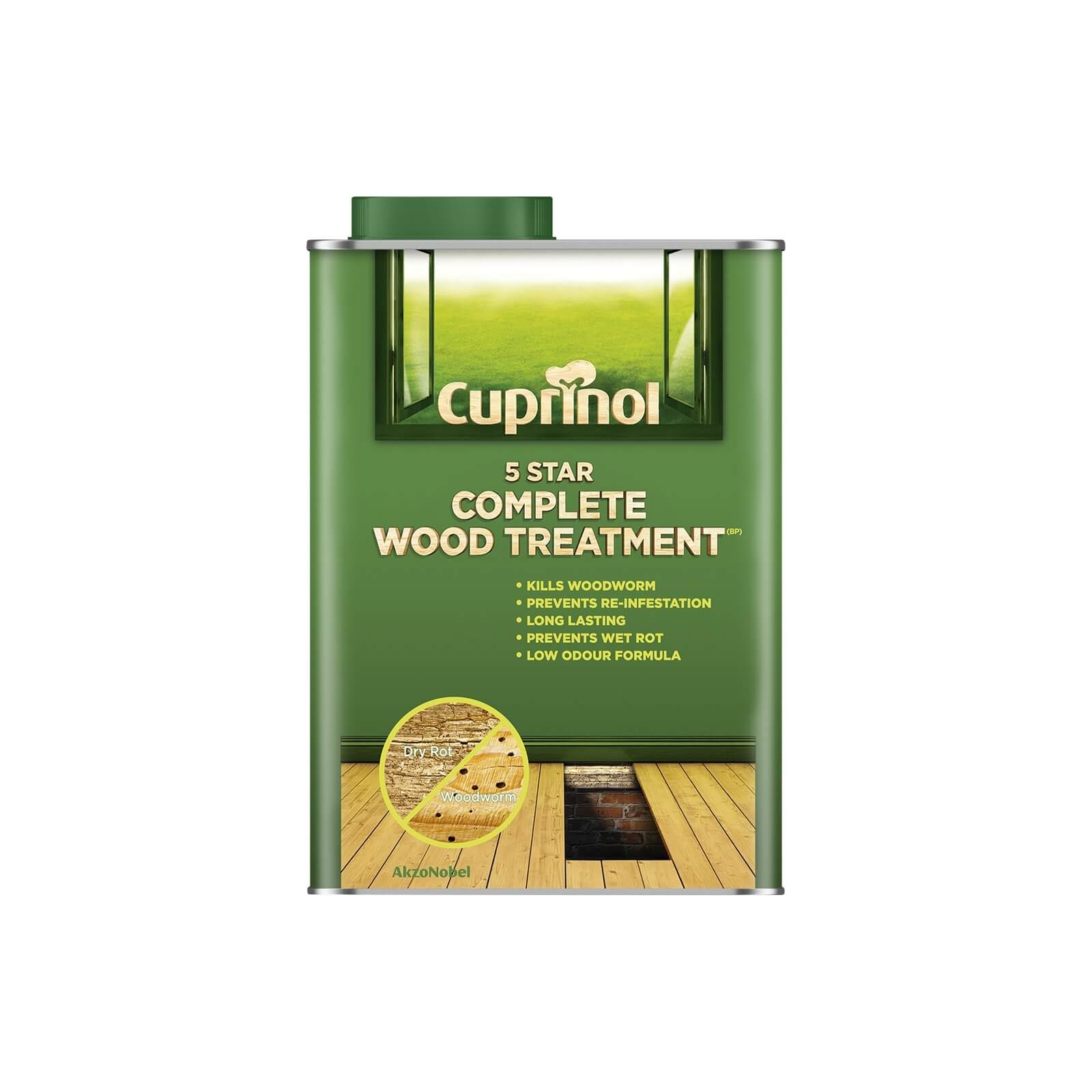 Cuprinol 5 Star Wood Treatment - 1L Price Comparisons | Compare The Build