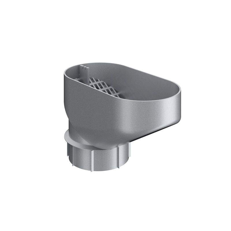 Lindab Drain Trap for Down Pipes HD Polythene 100mm - Silver Silver Metallic Plastic RTSM Price Comparisons | Compare The Build